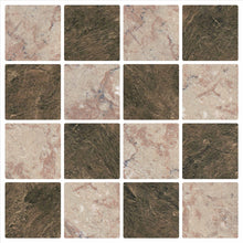 Load image into Gallery viewer, Mosaic Tile Stickers, Transfers, Slate Stone Marble Effects, Pack Of 16 for 100mm - 150mm - 200mm / 4 - 6 - 8 Inch square Tiles SL01 - Bolsover Designs