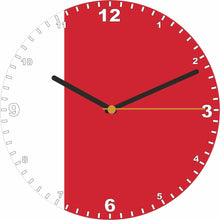 Load image into Gallery viewer, Flag Clock - Beginning With A - G, Flag Of Your Chosen Country On A Quartz Clock, Stand or Wall Mounted, 200mm