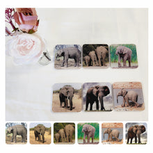 Load image into Gallery viewer, Drinks Coasters, Animal Designs, For Table Top, Mancave Bar, For Coffee Cups, Teacups, Alcoholic Drinks
