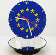 Load image into Gallery viewer, Flag Clock - Beginning With A - G, Flag Of Your Chosen Country On A Quartz Clock, Stand or Wall Mounted, 200mm