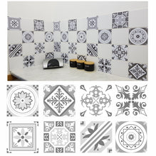 Load image into Gallery viewer, Mosaic Tile Stickers, Pack Of 24, All Sizes, Waterproof, Transfers For Kitchen / Bathroom Tiles G02 - Bolsover Designs