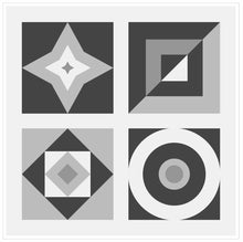 Load image into Gallery viewer, Mosaic Tile Stickers, Pack Of 16, All Sizes, Waterproof, Transfers For Kitchen / Bathroom Tiles G07 - Bolsover Designs