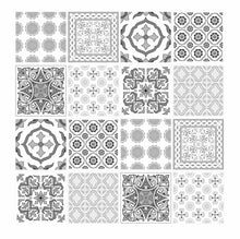 Load image into Gallery viewer, Mosaic Tile Stickers, Pack Of 16, All Sizes, Waterproof, Transfers For Kitchen / Bathroom Tiles G12 - Bolsover Designs