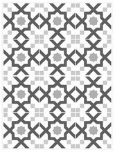 Load image into Gallery viewer, Mosaic Tile Stickers, Grey, Pack Of 16, Larger Sizes, Waterproof, Azulejo Transfers For Kitchen / Bathroom Tiles G14 - Bolsover Designs