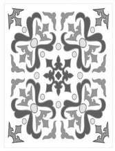Load image into Gallery viewer, Mosaic Tile Stickers, Grey, Pack Of 16, Larger Sizes, Waterproof, Azulejo Transfers For Kitchen / Bathroom Tiles G14 - Bolsover Designs