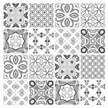 Load image into Gallery viewer, Mosaic Tile Stickers, Pack Of 16, All Sizes, Waterproof, Transfers For Kitchen / Bathroom Tiles G17 - Bolsover Designs