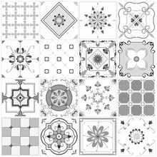 Load image into Gallery viewer, Mosaic Tile Stickers, Pack Of 16, All Sizes, Waterproof, Azulejo Transfers For Kitchen / Bathroom Tiles G25 - Bolsover Designs