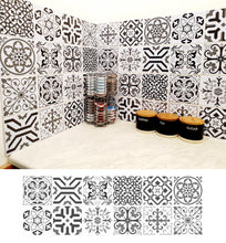 Load image into Gallery viewer, Mosaic Tile Stickers, Pack Of 24, All Sizes, Waterproof, Transfers For Kitchen / Bathroom Tiles G30 - Bolsover Designs