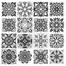 Load image into Gallery viewer, Mosaic Tile Stickers, Pack Of 16, All Sizes, Waterproof, Azulejo Transfers For Kitchen / Bathroom Tiles G35 - Bolsover Designs