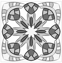 Load image into Gallery viewer, Mosaic Tile Stickers, Pack Of 16, All Sizes, Waterproof, Azulejo Transfers For Kitchen / Bathroom Tiles G35 - Bolsover Designs