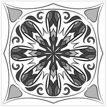 Load image into Gallery viewer, Mosaic Tile Stickers, Pack Of 16, All Sizes, Waterproof, Azulejo Transfers For Kitchen / Bathroom Tiles G35 - Bolsover Designs