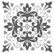 Load image into Gallery viewer, Mosaic Tile Stickers, Grey, Pack Of 16, All Sizes, Waterproof, Azulejo Transfers For Kitchen / Bathroom Tiles G51 - Bolsover Designs