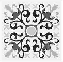 Load image into Gallery viewer, Mosaic Tile Stickers, Grey, Pack Of 16, All Sizes, Waterproof, Azulejo Transfers For Kitchen / Bathroom Tiles G55 - Bolsover Designs