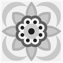 Load image into Gallery viewer, Mosaic Tile Stickers, Grey, Pack Of 16, All Sizes, Waterproof, Azulejo Transfers For Kitchen / Bathroom Tiles G55 - Bolsover Designs