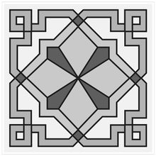 Load image into Gallery viewer, Mosaic Tile Stickers, Grey, Pack Of 16, All Sizes, Waterproof, Azulejo Transfers For Kitchen / Bathroom Tiles G55 - Bolsover Designs