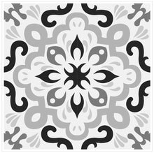 Load image into Gallery viewer, Mosaic Tile Stickers, Grey, Pack Of 16, All Sizes, Waterproof, Azulejo Transfers For Kitchen / Bathroom Tiles G55 - Bolsover Designs