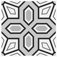 Load image into Gallery viewer, Mosaic Tile Stickers, Grey, Pack Of 16, All Sizes, Waterproof, Azulejo Transfers For Kitchen / Bathroom Tiles G55 - Bolsover Designs
