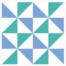 Load image into Gallery viewer, Mosaic Tile Stickers, Pack Of 16, All Sizes, Waterproof, Azulejo Transfers For Kitchen / Bathroom Tiles GT72 - Bolsover Designs