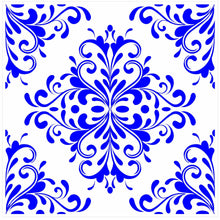 Load image into Gallery viewer, Mosaic Tile Stickers, Pack Of 16, All Sizes, Waterproof, Azulejo Transfers For Kitchen / Bathroom Tiles GT02 - Bolsover Designs