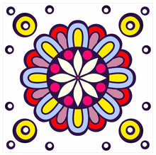 Load image into Gallery viewer, Mosaic Tile Stickers, Pack Of 16, All Sizes, Waterproof, Azulejo Transfers For Kitchen / Bathroom Tiles GT03 - Bolsover Designs