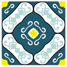 Load image into Gallery viewer, Mosaic Tile Stickers, Pack Of 16, All Sizes, Waterproof, Azulejo Transfers For Kitchen / Bathroom Tiles GT04 - Bolsover Designs