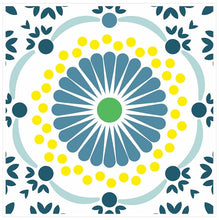 Load image into Gallery viewer, Mosaic Tile Stickers, Pack Of 16, All Sizes, Waterproof, Azulejo Transfers For Kitchen / Bathroom Tiles GT04 - Bolsover Designs