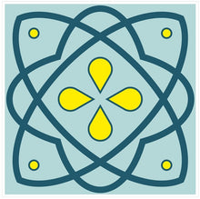 Load image into Gallery viewer, Mosaic Tile Stickers, Pack Of 16, All Sizes, Waterproof, Azulejo Transfers For Kitchen / Bathroom Tiles GT04 - Bolsover Designs