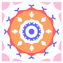 Load image into Gallery viewer, Mosaic Tile Stickers, Pack Of 16, All Sizes, Waterproof, Azulejo Transfers For Kitchen / Bathroom Tiles GT05 - Bolsover Designs