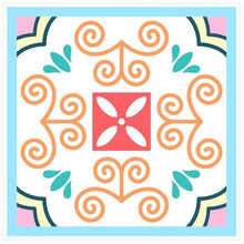 Load image into Gallery viewer, Mosaic Tile Stickers, Pack Of 16, All Sizes, Waterproof, Azulejo Transfers For Kitchen / Bathroom Tiles GT05 - Bolsover Designs