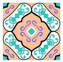 Load image into Gallery viewer, Mosaic Tile Stickers, Pack Of 16, All Sizes, Waterproof, Azulejo Transfers For Kitchen / Bathroom Tiles GT05 - Bolsover Designs