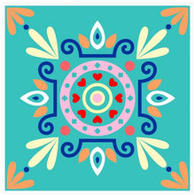 Load image into Gallery viewer, Mosaic Tile Stickers, Pack Of 16, All Sizes, Waterproof, Transfers For Kitchen / Bathroom Tiles GT06 - Bolsover Designs