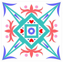 Load image into Gallery viewer, Mosaic Tile Stickers, Pack Of 16, All Sizes, Waterproof, Transfers For Kitchen / Bathroom Tiles GT06 - Bolsover Designs