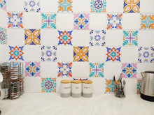 Load image into Gallery viewer, Mosaic Tile Stickers, Pack Of 16, All Sizes, Waterproof, Transfers For Kitchen / Bathroom Tiles GT08 - Bolsover Designs