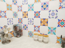Load image into Gallery viewer, Mosaic Tile Stickers, Pack Of 16, All Sizes, Waterproof, Transfers For Kitchen / Bathroom Tiles GT08 - Bolsover Designs