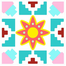 Load image into Gallery viewer, Mosaic Tile Stickers, Pack Of 16, All Sizes, Waterproof, Transfers For Kitchen / Bathroom Tiles GT12 - Bolsover Designs