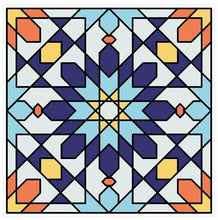 Load image into Gallery viewer, Mosaic Tile Stickers, Pack Of 16, All Sizes, Waterproof, Azulejo Transfers For Kitchen / Bathroom Tiles GT13 - Bolsover Designs