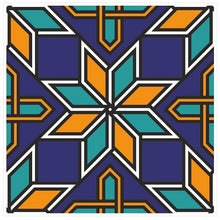 Load image into Gallery viewer, Mosaic Tile Stickers, Pack Of 16, All Sizes, Waterproof, Azulejo Transfers For Kitchen / Bathroom Tiles GT13 - Bolsover Designs