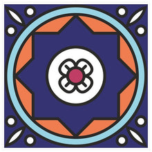 Load image into Gallery viewer, Mosaic Tile Stickers, Pack Of 16, All Sizes, Waterproof, Azulejo Transfers For Kitchen / Bathroom Tiles GT13 - Bolsover Designs