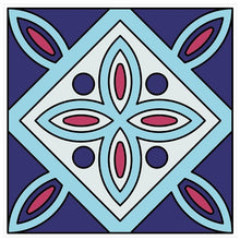 Load image into Gallery viewer, Mosaic Tile Stickers, Pack Of 16, All Sizes, Waterproof, Azulejo Transfers For Kitchen / Bathroom Tiles GT13 - Bolsover Designs