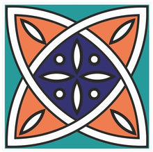 Load image into Gallery viewer, Mosaic Tile Stickers, Pack Of 16, All Sizes, Waterproof, Azulejo Transfers For Kitchen / Bathroom Tiles GT13 - Bolsover Designs