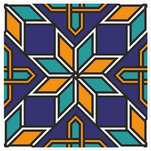 Load image into Gallery viewer, Mosaic Tile Stickers, Pack Of 16, All Sizes, Waterproof, Azulejo Transfers For Kitchen / Bathroom Tiles GT14 - Bolsover Designs