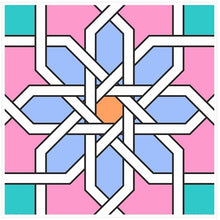 Load image into Gallery viewer, Mosaic Tile Stickers, Pack Of 16, All Sizes, Waterproof, Azulejo Transfers For Kitchen / Bathroom Tiles GT14 - Bolsover Designs