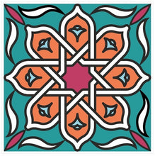 Load image into Gallery viewer, Mosaic Tile Stickers, Pack Of 16, All Sizes, Waterproof, Azulejo Transfers For Kitchen / Bathroom Tiles GT14 - Bolsover Designs