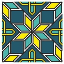 Load image into Gallery viewer, Mosaic Tile Stickers, Pack Of 16, All Sizes, Waterproof, Azulejo Transfers For Kitchen / Bathroom Tiles GT15 - Bolsover Designs
