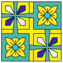 Load image into Gallery viewer, Mosaic Tile Stickers, Pack Of 16, All Sizes, Waterproof, Azulejo Transfers For Kitchen / Bathroom Tiles GT15 - Bolsover Designs