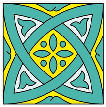 Load image into Gallery viewer, Mosaic Tile Stickers, Pack Of 16, All Sizes, Waterproof, Azulejo Transfers For Kitchen / Bathroom Tiles GT15 - Bolsover Designs