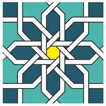 Load image into Gallery viewer, Mosaic Tile Stickers, Pack Of 16, All Sizes, Waterproof, Azulejo Transfers For Kitchen / Bathroom Tiles GT15 - Bolsover Designs