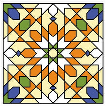 Load image into Gallery viewer, Mosaic Tile Stickers, Pack Of 16, All Sizes, Waterproof, Azulejo Transfers For Kitchen / Bathroom Tiles GT16 - Bolsover Designs