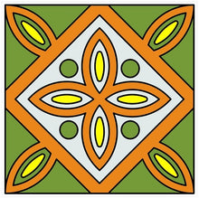 Load image into Gallery viewer, Mosaic Tile Stickers, Pack Of 16, All Sizes, Waterproof, Azulejo Transfers For Kitchen / Bathroom Tiles GT16 - Bolsover Designs