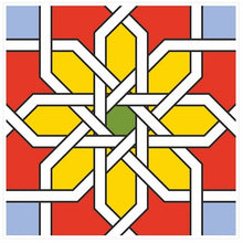 Load image into Gallery viewer, Mosaic Tile Stickers, Pack Of 16, All Sizes, Waterproof, Azulejo Transfers For Kitchen / Bathroom Tiles GT16 - Bolsover Designs